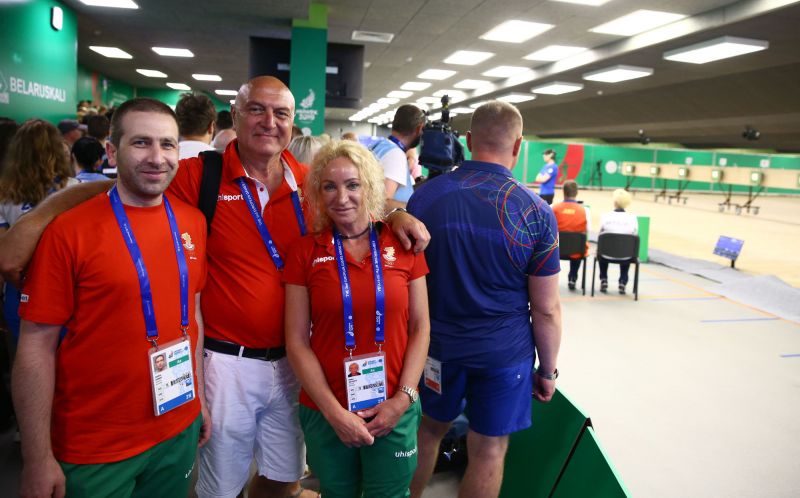 Двукратната олимпийска шампионка Мария Гроздева и Самуил Донков поставиха европейски