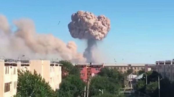 Откриха 70 неизбухнали снаряда по улиците на казахстанския град Арис