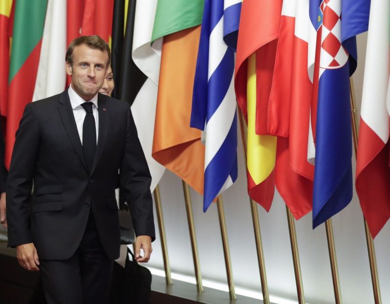 Френският президент Еманюел Макрон заяви вчера, че Европа не трябва