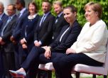 Меркел посрещна седнала немския химн след поредния си пристъп