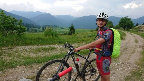 Планинският колоездач Борислав Йорданов, който преди по-малко от две години