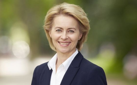 Новоизбраният председател на Европейската комисия Урсула фон дер Лайен благодари