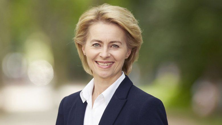 Новоизбраният председател на Европейската комисия Урсула фон дер Лайен благодари