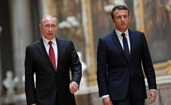 Френският президент Емануел Макрон ще се срещне с  руския си