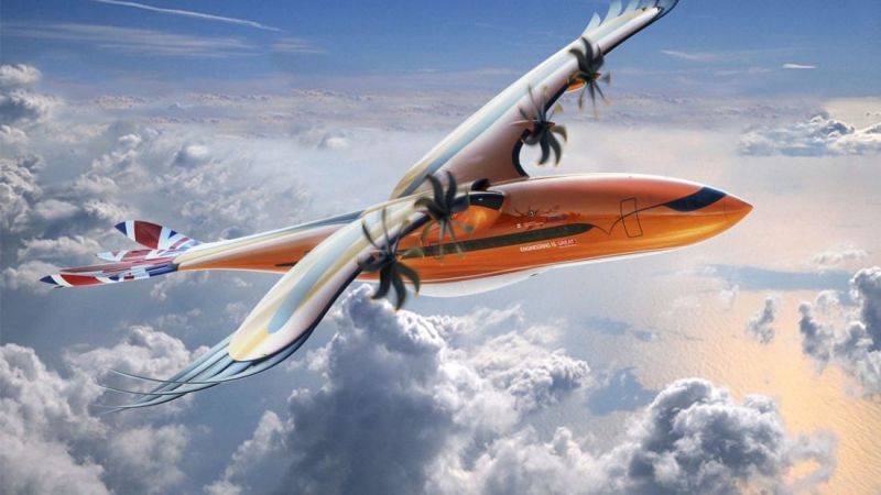Европейският производител на самолети Еърбъс“ създаде концепция за самолет, чийто