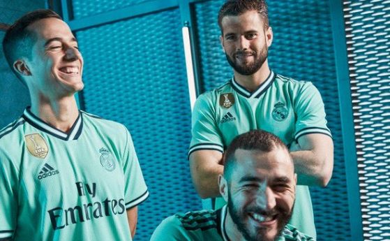  Реал Мадрид сподели зелени екипи 