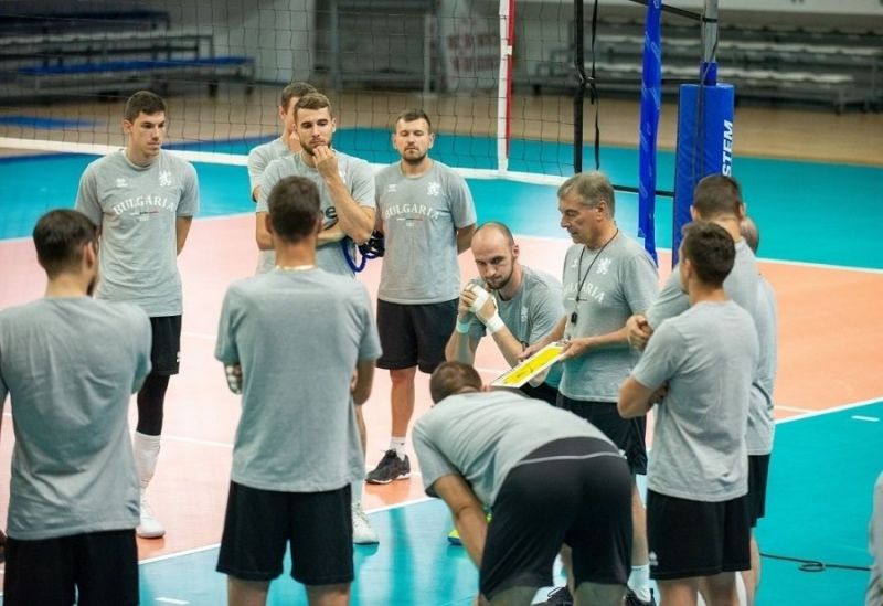 Предвидените контролни срещи на мъжкия национален отбор по волейбол на