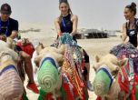 Ивет Лалова и Габриела Петрова яхнаха камили в Доха