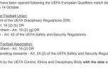 УЕФА започна разследване на мача България - Англия