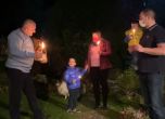 Борисов ни честити Христовото възкресение и духна свещта (видео)