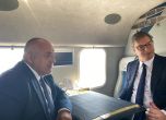 Борисов показа на Вучич АМ Европа и Балкански поток от хеликоптера (видео)