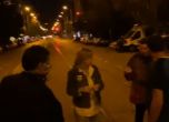 Нощна блокада пред Първо районно, докато не освободят Минчо Спасов (видео)