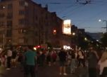 Протестната блокада на Петте кьошета и Графа (видео)