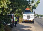ДАИ задържа камиона за озвучаването на протеста