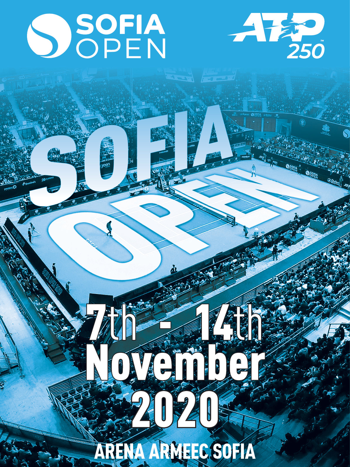Sofia Open ще се проведе от 7-и до 14 ноември,