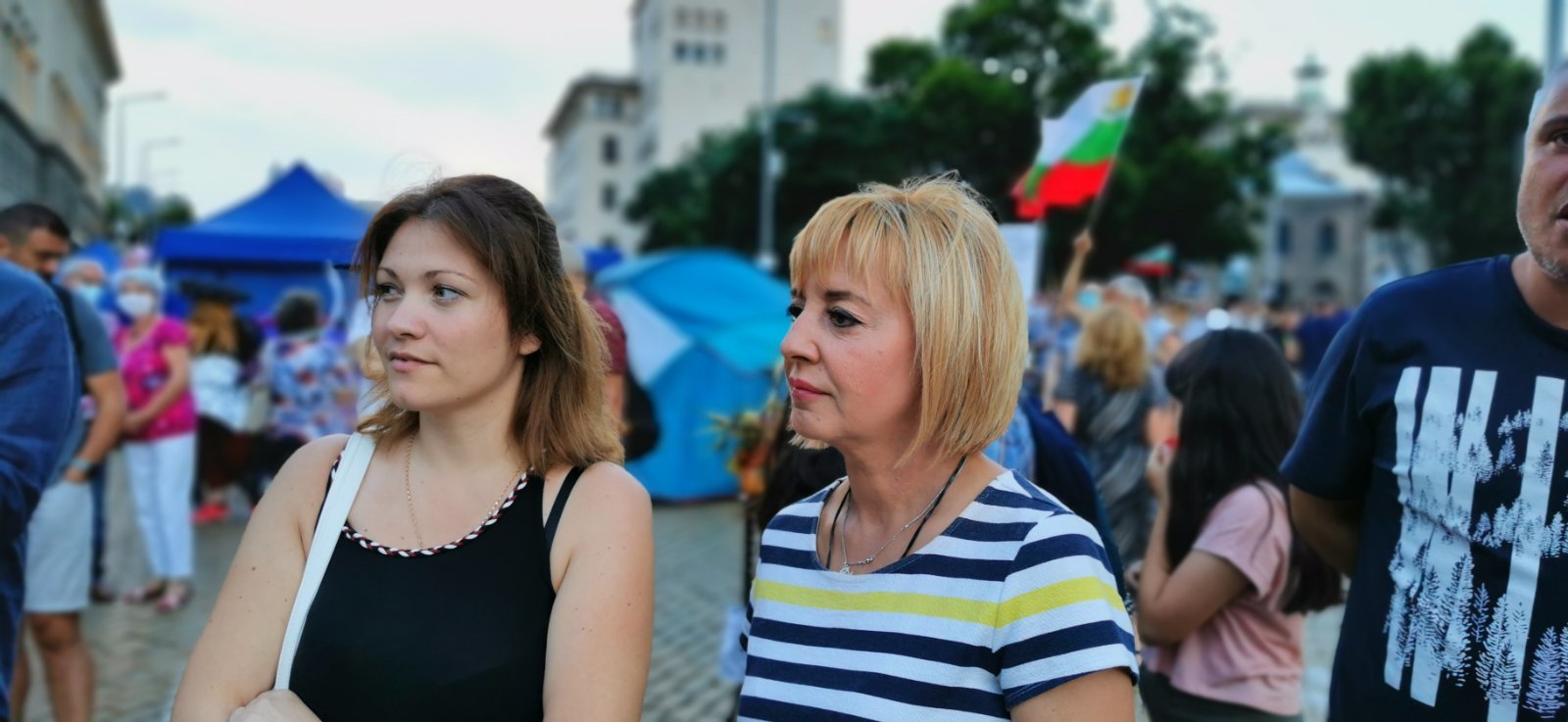 Председателят на Гражданската платформа Изправи се БГ Мая Манолова призова Обществения