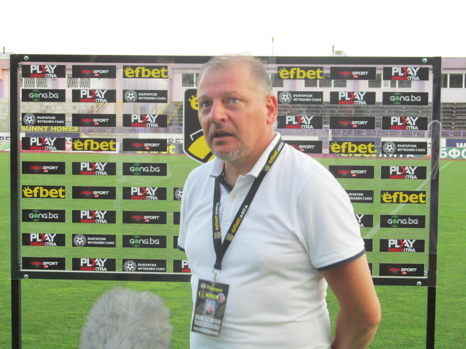 Треньорът на Етър Петко Петков обяви че напуска поста си