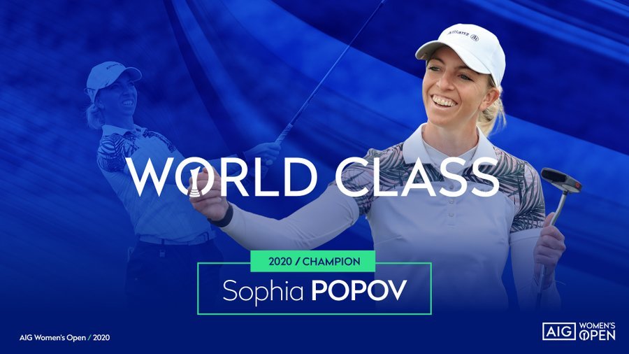 Внучката на българин София Попов шокира голф света след като
