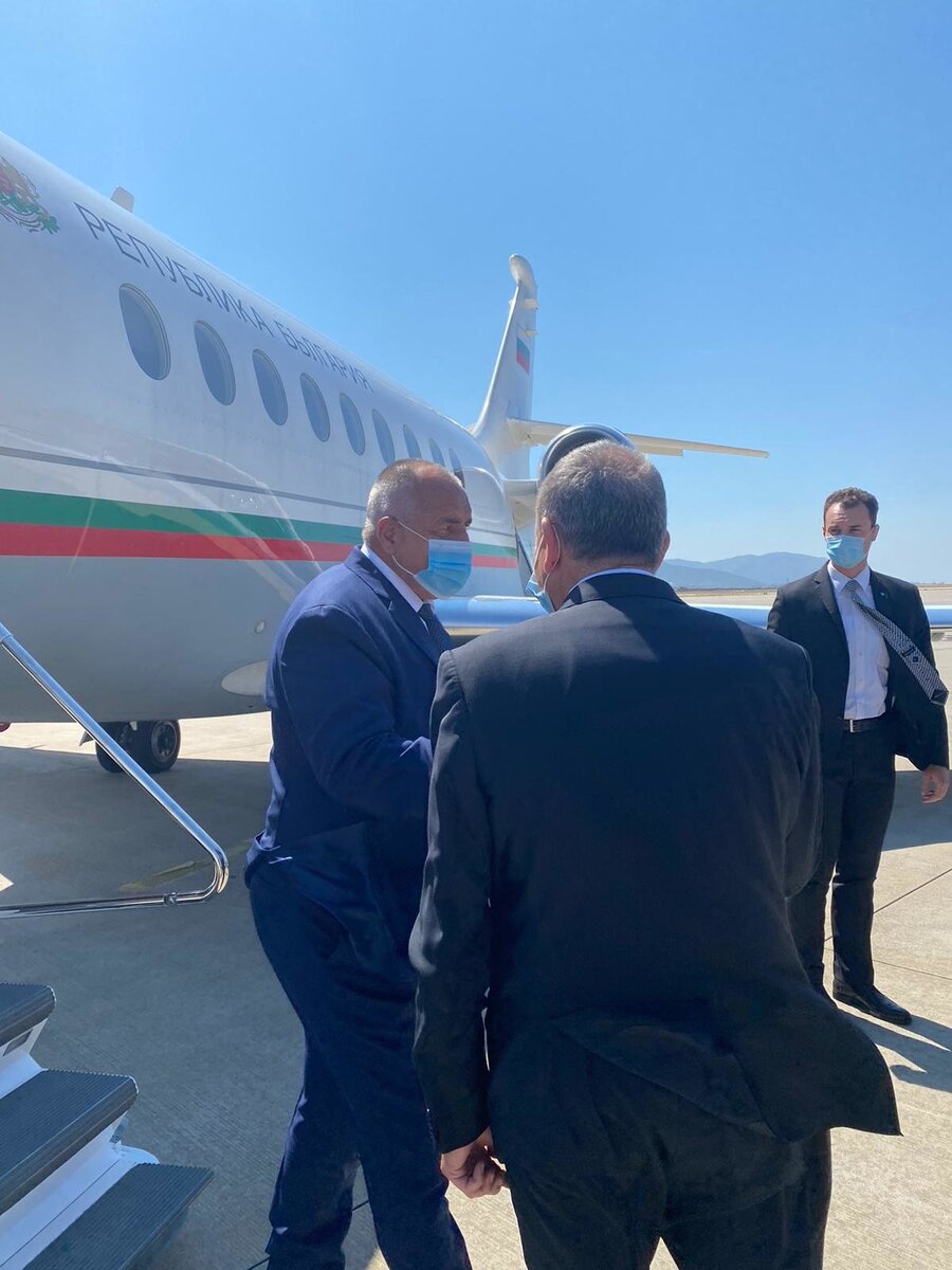 Премиерът Бойко Борисов пристигна в Атина заради газовата връзка с