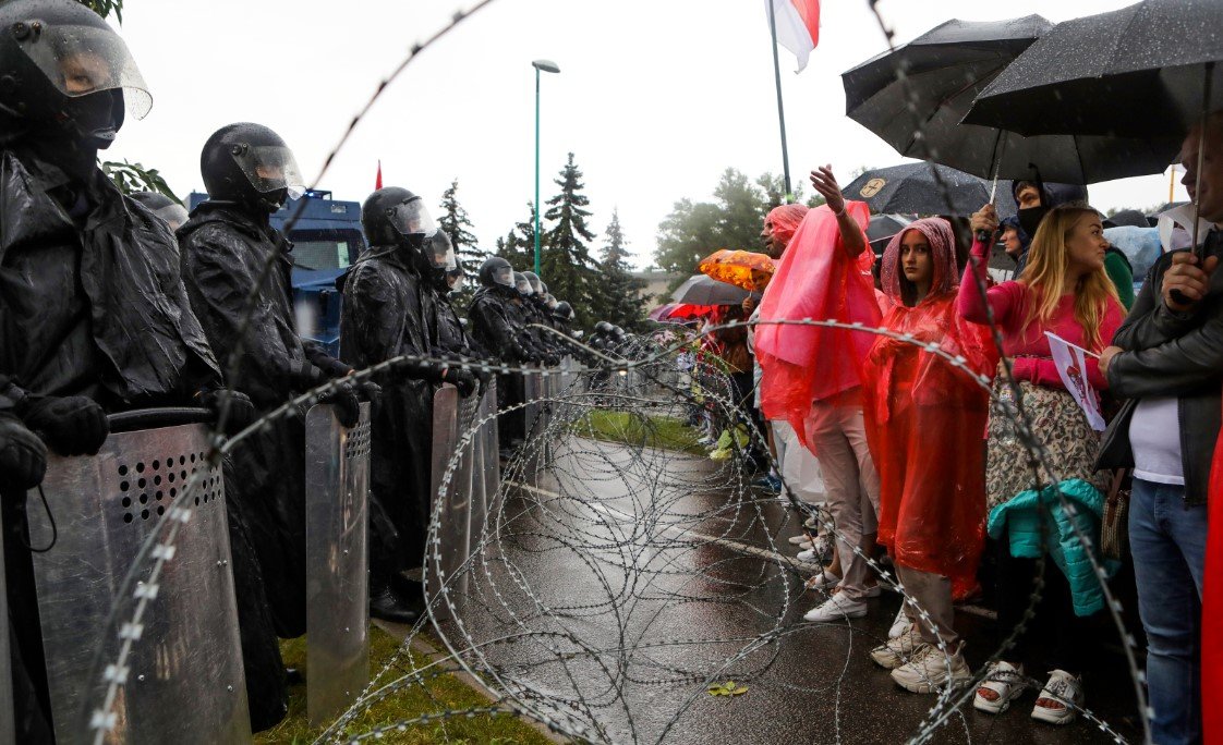 Около 200 души са арестувани в Минск при поредния мащабен