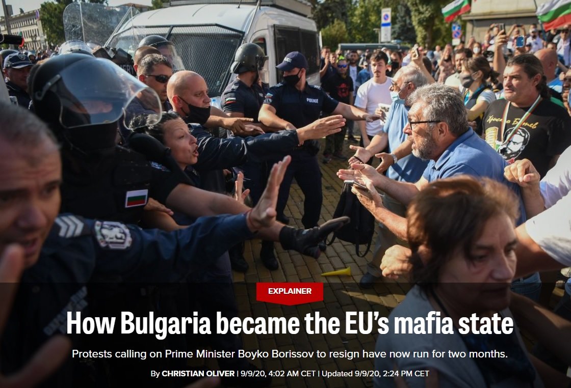 Как България се превърна в мафиотска държава така е