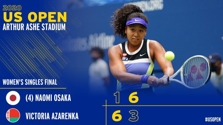 Наоми Осака е шампионката на US Open за 2020 г