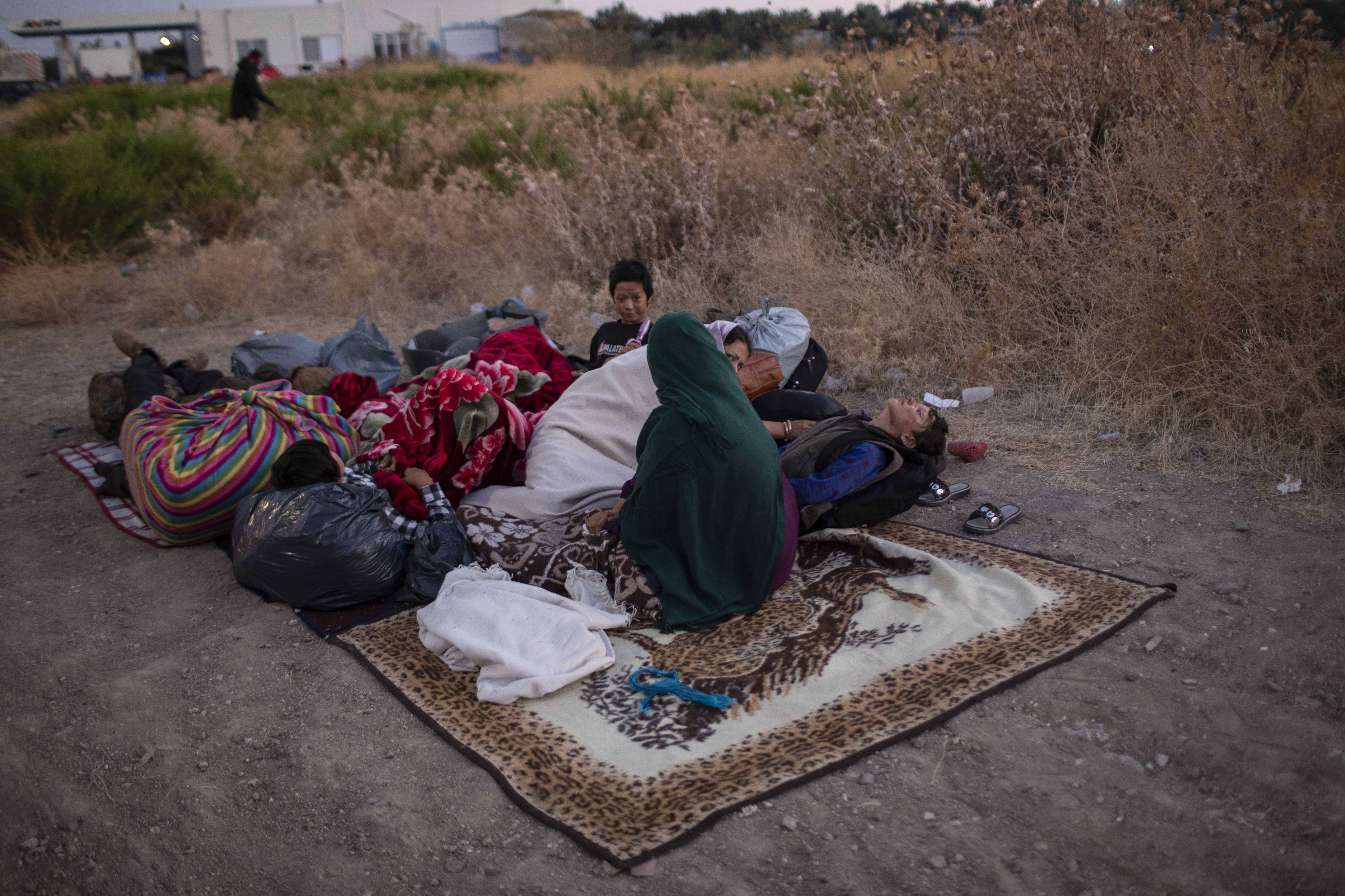 Мория - най-големият бежански лагер в Европа - изгоря до
