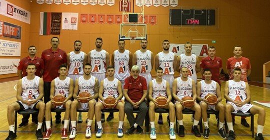 Най-успешният клуб в историята на мъжкия баскетбол в България Академик