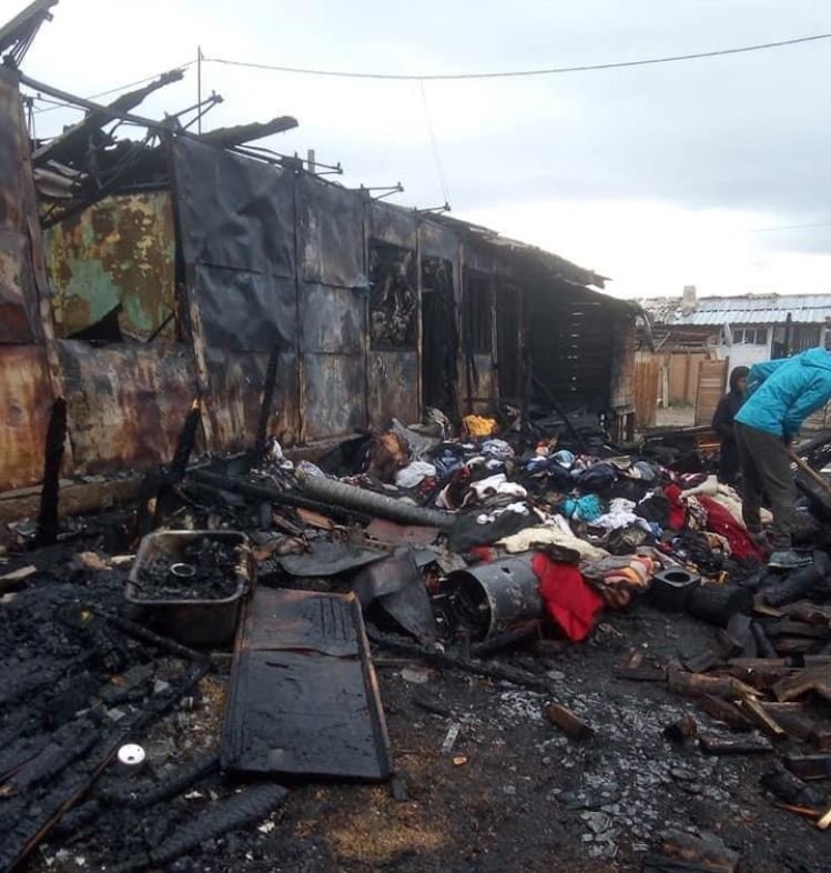 Седем семейства от Разлог останаха без покрив, след като пожар изпепели домовете