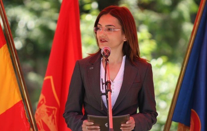 Гордана Янкулоска, бивша министърка на вътрешните работи в Северна Македония,