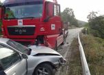 Камион и кола се удариха на пътя Симитли – Банско, има пострадал