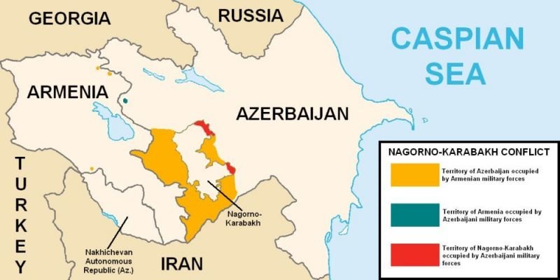Боевете между арменските и азербайджанските сили в Нагорни Карабах бяха възобновени след