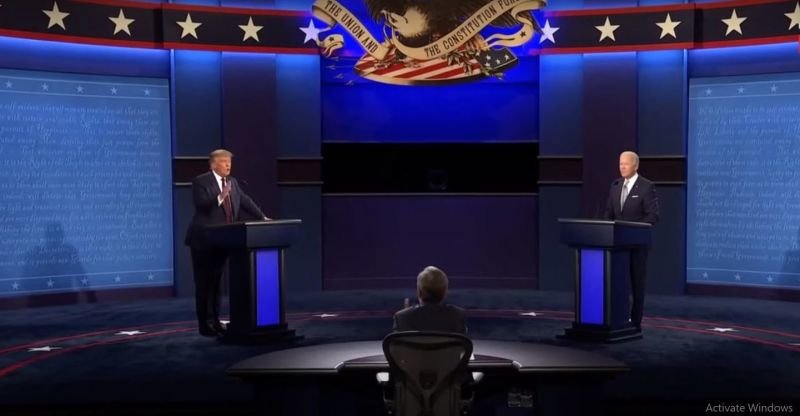 В последния предизборен дебат между Доналд Тръмп и Джо Байдън