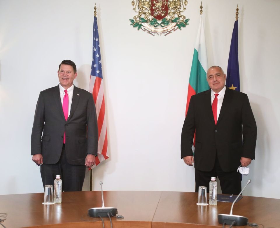 Министър председателят Бойко Борисов и заместник държавният секретар по икономическия растеж енергетика
