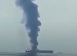 Танкер експлодира в Азовско море, трима моряци са в неизвестност