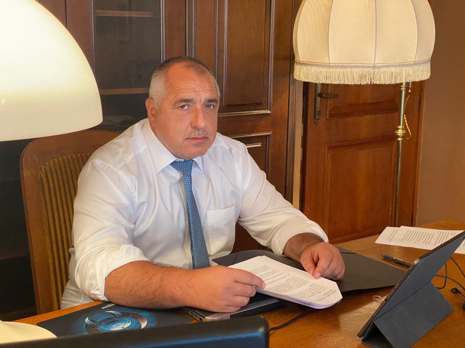 Министър председателят Бойко Борисов проведе видеоконферентен разговор с канцлера на Федерална