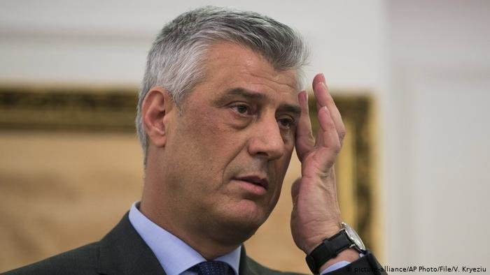 Президентът на Косово Хашим Тачи подаде оставка заради потвърдения обвинителен