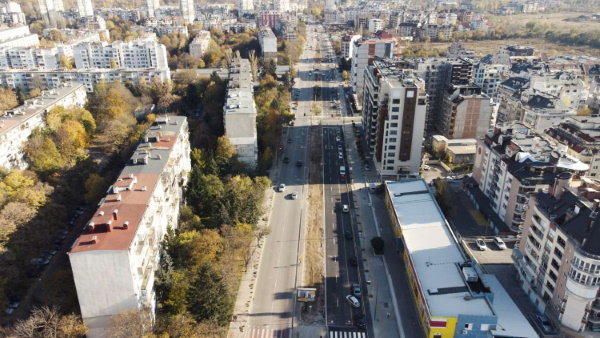 Движението по новоизграденото южно пътно платно на бул Тодор Каблешков от