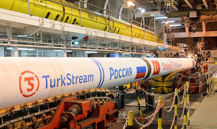 Газопроводът Балкански поток в Сърбия който е продължение на Турски