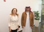 Марияна Николова се срещна със саудитски принц, министър на космонавтиката