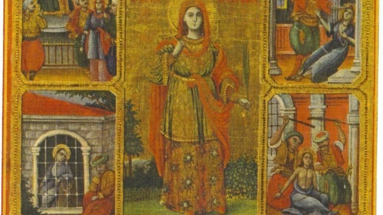 Църквата почита днес света Кирана Солунска  
Тя била родена през първата