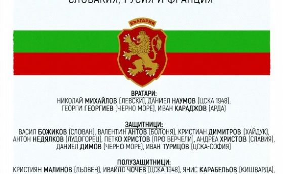 Ясен Петров обяви избраниците си за контролите през юни