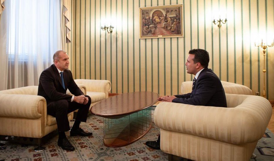 По време на срещата си на  Дондуков 2 с македонския премиер