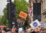 Протест срещу COVID мерките в Лондон завърши с ранени и арести