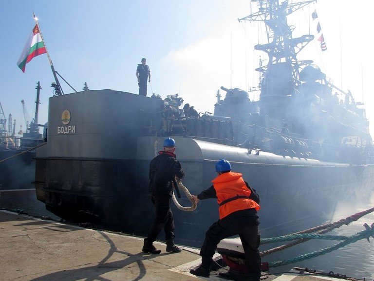 Корветата Бодри от българските ВМС отплава днес от Варна за