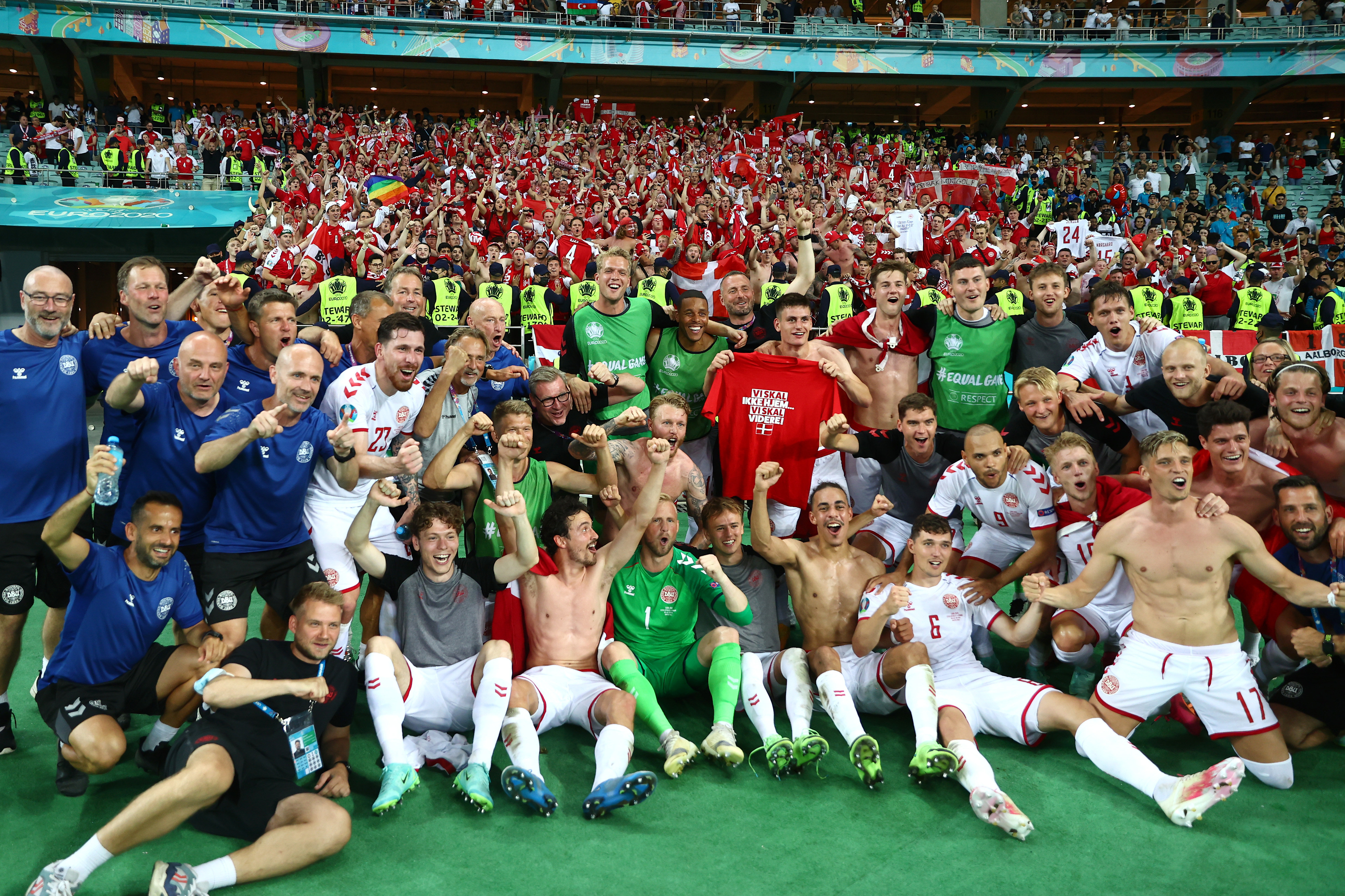 Дания се класира за полуфиналите на Евро 2020 след трудна
