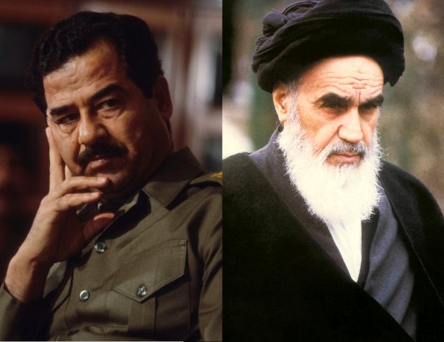 Силна и завладяваща поредицата Саддам срещу аятолаха Иранско иракската война по