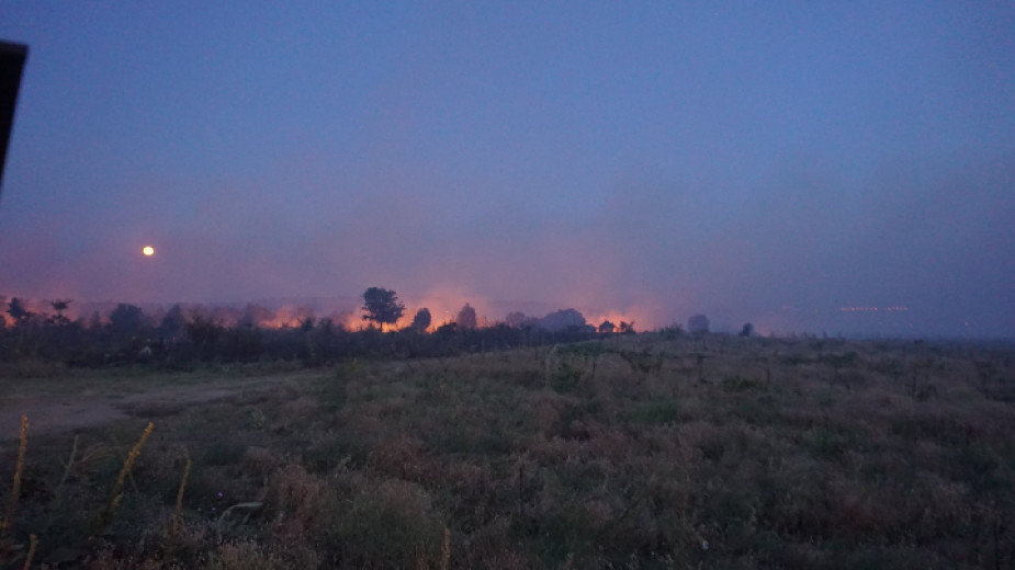 Вторият за този сезон голям пожар в Сакар планина