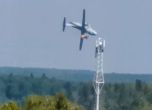 Прототип на най-новия руски военен самолет се разби край Москва (видео)