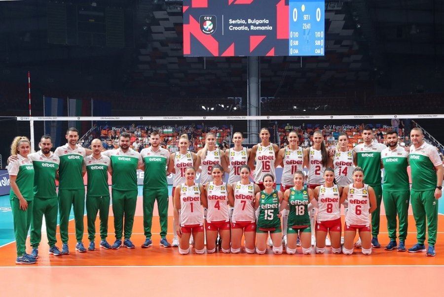 Женският национален отбор на България по волейбол стартира с убедителна